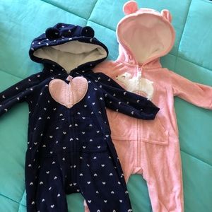 Pack of 2 very warm bodysuits